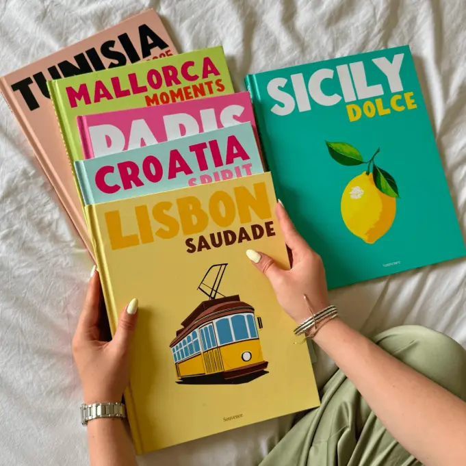 Álbum de fotos de viaje Souvence